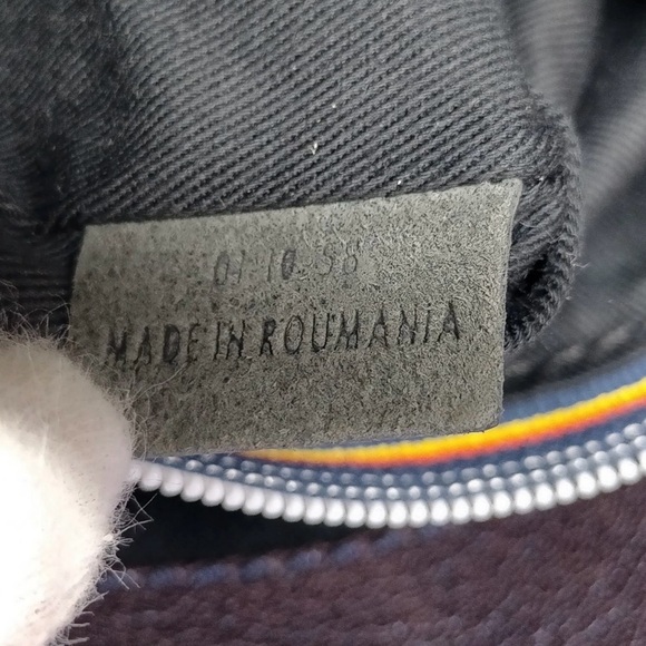 RARE Iridescent CHLOE PURPLE Tote Shoulder Bag LEATHER Large FABULOUS STUDS - Picture 9 of 10